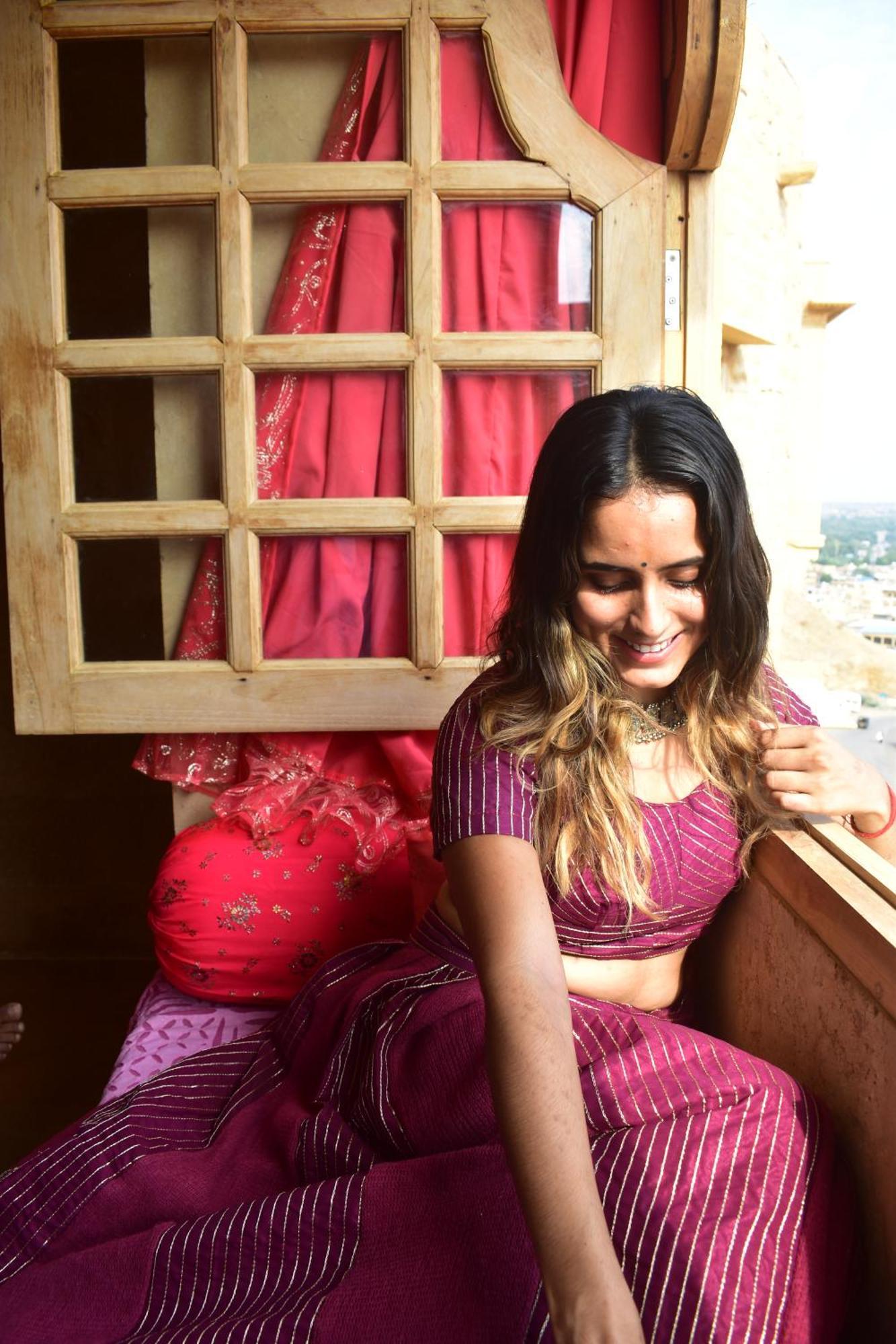 Mud Mirror Guesthouse Jaisalmer Bagian luar foto